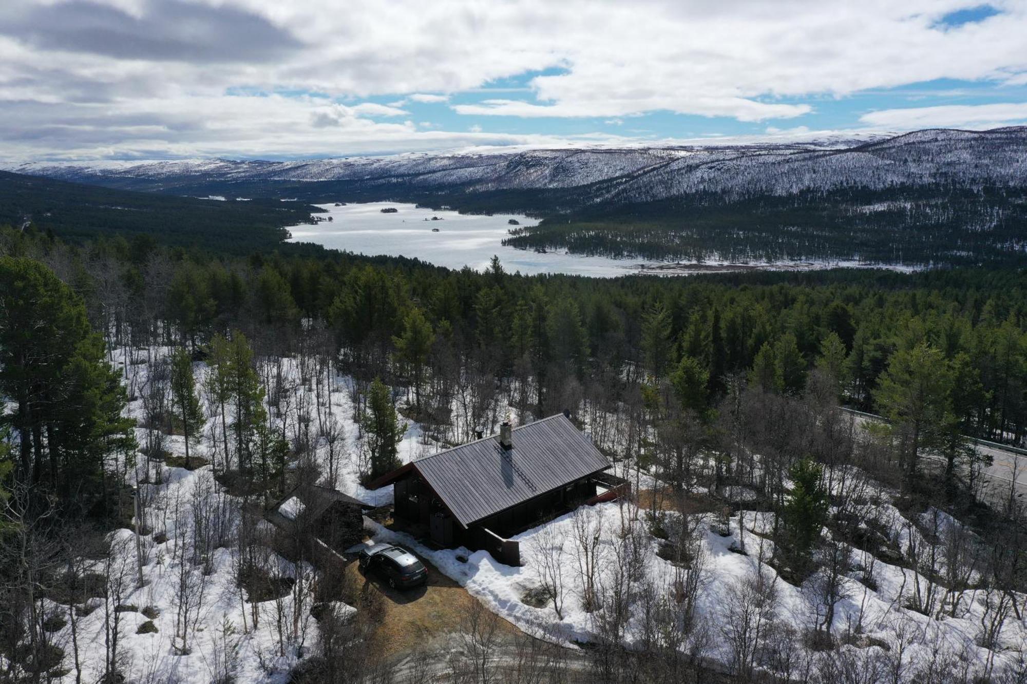 Koselig Hytte Med Usjenert Og Solrik Beliggenhet Geilo Eksteriør billede