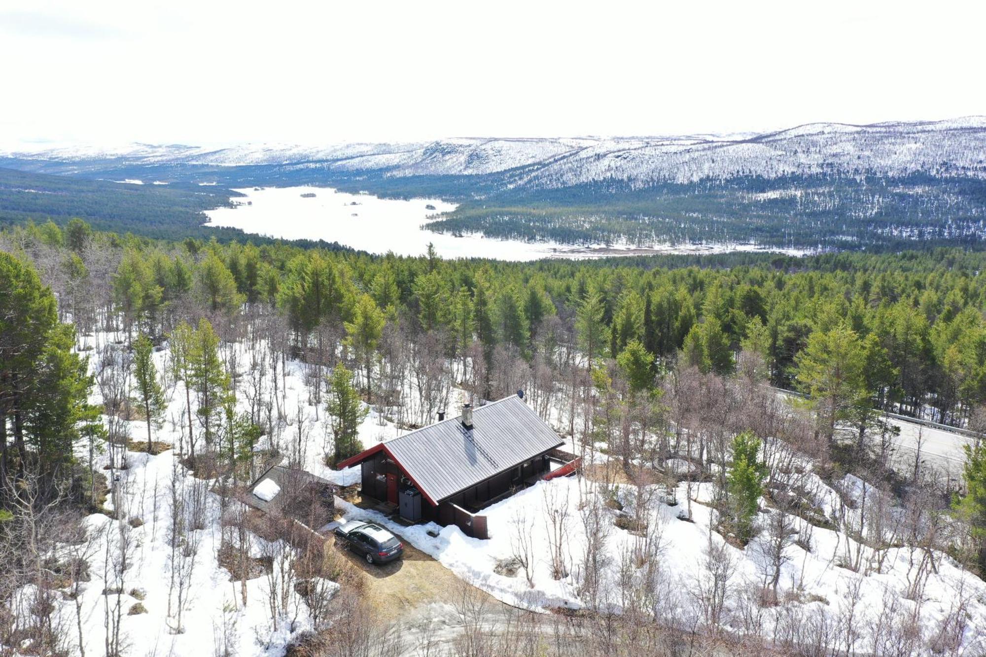 Koselig Hytte Med Usjenert Og Solrik Beliggenhet Geilo Eksteriør billede